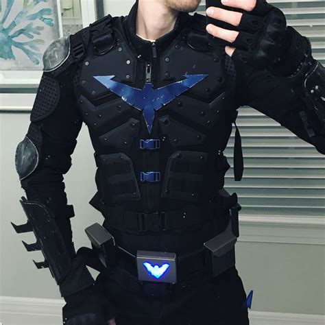 nightwing cosplay costume|adult nightwing costume.